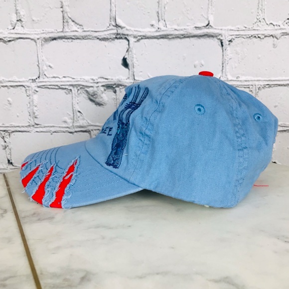 Disney Parks LILO & Stitch Embroider Scratched Adjustable Kids Disney Fun Hat - Picture 4 of 11